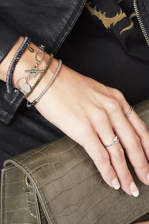 Bracelet Tess Couleur or Acier inoxydable h5 Image2